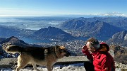 65 Dal Resegone vista spettacolare su Lecco, i suoi laghi , i suoi monti